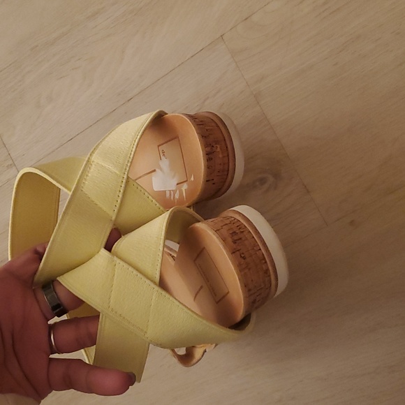 Dolce Vita Vivian Calf Hair Leather Sandals - 8.5 - Picture 4 of 9